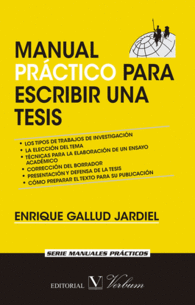 MANUAL PRCTICO PARA ESCRIBIR UNA TESIS