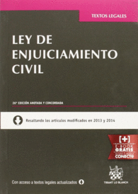 LEY DE ENJUICIAMIENTO CIVIL 26� EDICI�N 2015