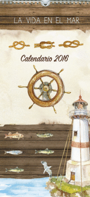 CALENDARIO LA VIDA EN EL MAR 2016