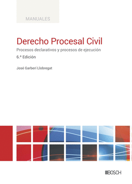 DERECHO PROCESAL CIVIL. ACTUALIZADO AL RDL 5;2023