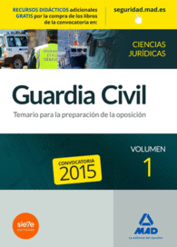 TEMARIO VOL. I GUARDIA CIVIL