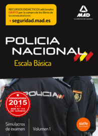 ESCALA BÁSICA DE POLICÍA NACIONAL. SIMULACROS DE EXAMEN 1