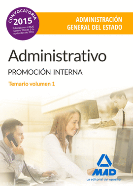 ADMINISTRATIVO DE LA ADMINISTRACI�N GENERAL DEL ESTADO (PROMOCI�N INTERNA).