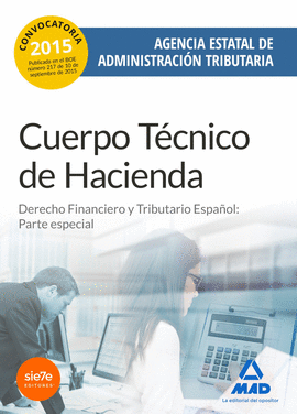 CUERPO TCNICO DE HACIENDA. AGENCIA ESTATAL DE ADMINISTRACIN TRIBUTARIA. DERECH