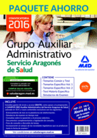 GRUPO AUXILIAR ADMINISTRATIVO SERVICIO ARAGON�S DE SALUD (PAQUETE AHORRO-5 VOL�