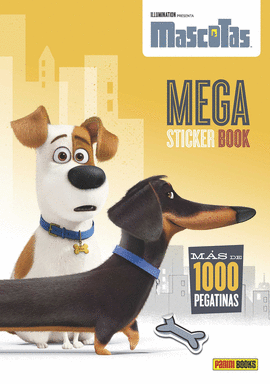 MASCOTAS MEGA STICKER BOOK
