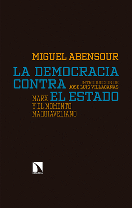 DEMOCRACIA CONTRA EL ESTADO,LA