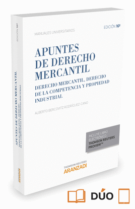 APUNTES DE DERECHO MERCANTIL (PAPEL + E-BOOK)