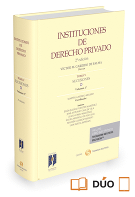 INSTITUCIONES DE DERECHO PRIVADO. TOMO V SUCESIONES. VOLUMEN 1� (PAPEL + E-BOOK)