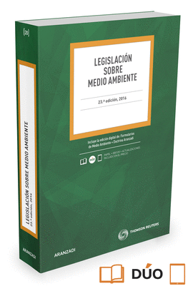 LEGISLACI�N SOBRE MEDIO AMBIENTE (PAPEL + E-BOOK)