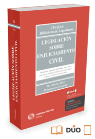 LEGISLACION SOBRE ENJUICIAMIENTO CIVIL