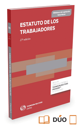 ESTATUTO DE LOS TRABAJADORES 27 ED BIBLIOTECA DE LEGISLACIN SERIE MENOR