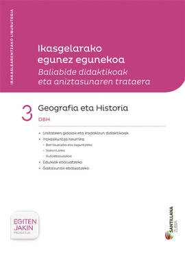 DIA A DIA GEOGRAFIA E HISTORIA 3DBH EUSK
