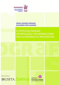 EL PROTOCOLO FAMILIAR: METODOLOGIAS Y RECOMENDACIONES PARA SU DES