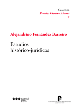 ESTUDIOS HIST�RICOS-JUR�DICOS
