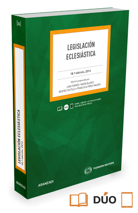 LEGISLACIN ECLESISTICA (PAPEL+E-BOOK)