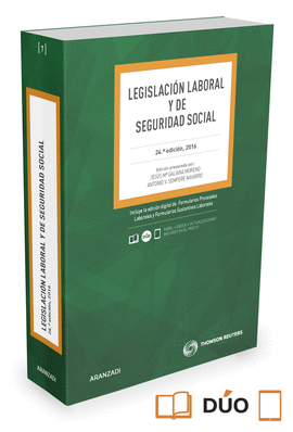 LEGISLACIN LABORAL Y DE SEGURIDAD SOCIAL (PAPEL + E-BOOK)