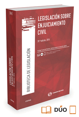 LEGISLACIN SOBRE ENJUICIAMIENTO CIVIL (PAPEL+E-BOOK)