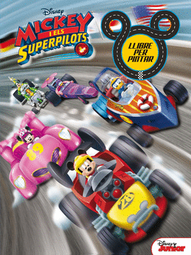 MICKEY I ELS SUPERPILOTS. LLIBRE PER PINTAR