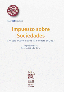 IMPUESTO SOBRE SOCIEDADES 17� EDICI�N 2017