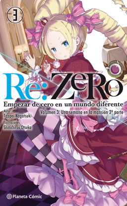 RE:ZERO (NOVELA) N 03