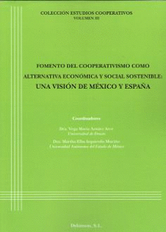 FOMENTO DEL COOPERATIVISMO COMO ALTERNATIVA ECONMICA Y SOCIAL SOSTENIBLE: