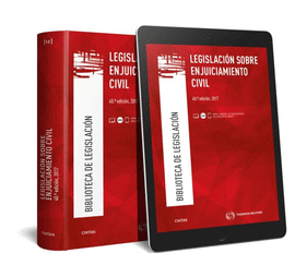 LEGISLACIN SOBRE ENJUICIAMIENTO CIVIL (PAPEL + E-BOOK)