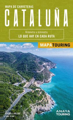 MAPA DE CARRETERAS DE CATALU�A (DESPLEGABLE), ESCALA 1:400.000