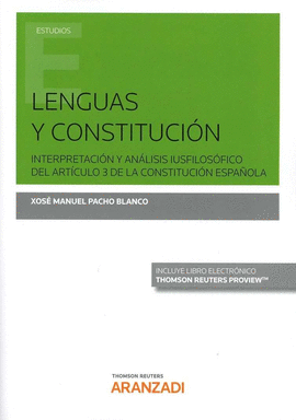LENGUAS Y CONSTITUCI�N