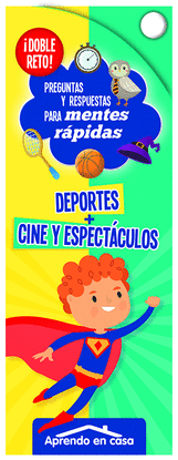 APRENDO EN CASA DOBLE RETO - DEPORTES + CINE Y ESPECTCULOS