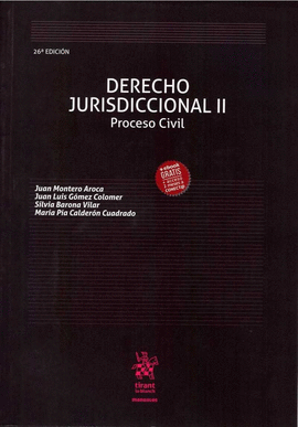 DERECHO JURISDICCIONAL II. PROCESO CIVIL. 26� ED.