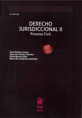 DERECHO JURISDICCIONAL II. PROCESO CIVIL. 26 ED.