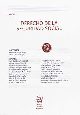 DERECHO DE LA SEGURIDAD SOCIAL