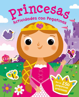 PRINCESAS ACTIVIDADES CON PEGATINAS