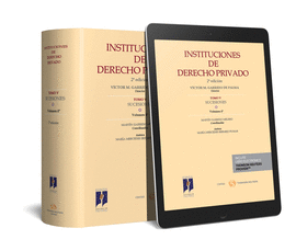 INSTITUCIONES DE DERECHO PRIVADO. TOMO V SUCESIONES. VOLUMEN 4 (PAPEL + E-BOOK)