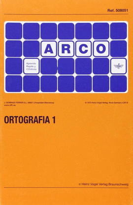 ARCO � ORTOGRAF�A 1
