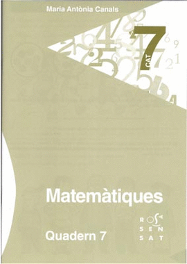 MATEM�TIQUES. QUADERN 7