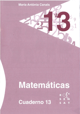 MATEMTICAS. CUADERNO 13