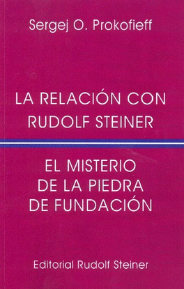 LA RELACI�N CON RUDOLF STEINER