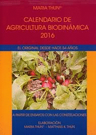 CALENDARIO DE AGRICULTURA BIODINAMICA 2016