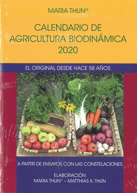 CALENDARIO DE AGRICULTURA BIODINMICA 2020