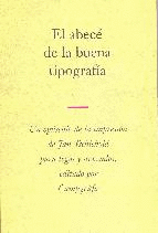 EL ABEC� DE LA BUENA TIPOGRAF�A