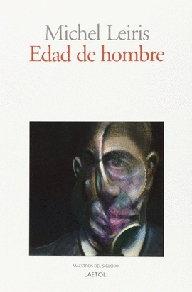 EDAD DE HOMBRE:PRECEDIDO DE LA LITERATURA CONSIDERADA