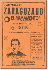 CALENDARIO ZARAGOZANO EL FIRMAMENTO 2015
