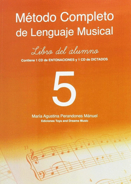 METODO COMPLETO DE LENGUAJE MUSICAL 5 NIVEL. LIBRO DEL ALUMNO