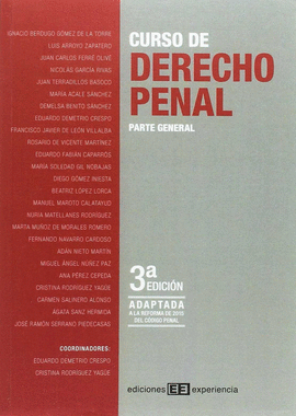 CURSO DE DERECHO PENAL