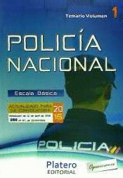 POLICA NACIONAL. ESCALA BSICA. TEMARIO VOLUMEN I