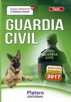 GUARDIA CIVIL. ESCALA DE CABOS Y GUARDIAS 2017. TEST