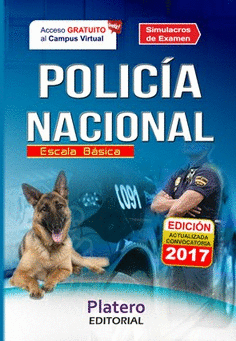 POLICA NACIONAL. ESCALA BSICA. SIMULACROS DE EXAMEN OPOSICIONES 2018
