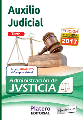 CUERPO DE AUXILIO JUDICIAL DE LA ADMINISTRACIN DE JUSTICIA. TEST